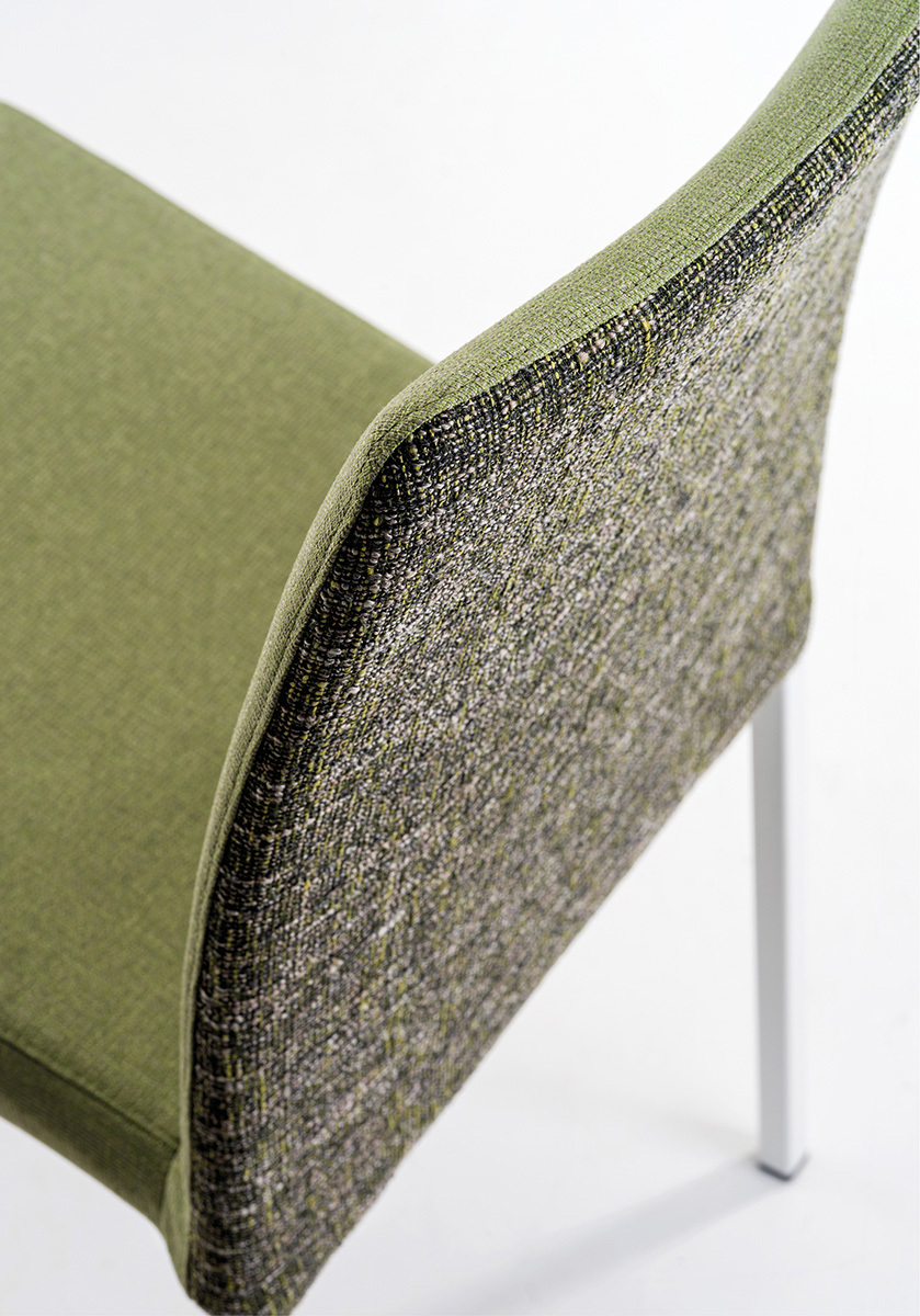 Sedia imbottita Amelia Sfoderabile Progetto Sedia Progetto Sedia