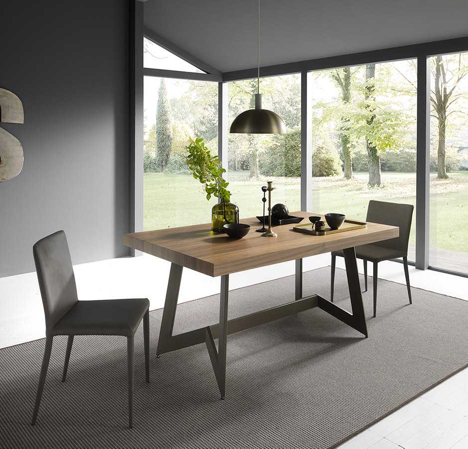 Tavolo di design Sipario 140 Altacom - Progetto Sedia