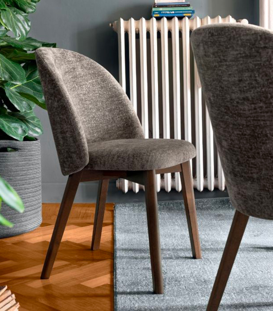 Sedia Imbottita TUKA MID CB2190 Connubia Progetto Sedia