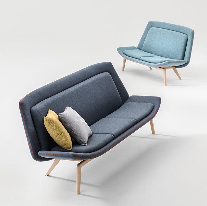 Divanetto Nordic Divano Posti Milani Divanetto di design