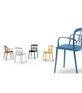 Galaxy con Braccioli Sedie in plastica di design Bontempi 1