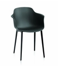 Mood braccioli acciaio Sedie in plastica di design Bontempi 5