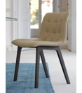 Kuga legs Wood Upholstered armchairs Bontempi 6
