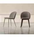 Rebecca - Gamba Legno Modern wooden chairs Bontempi 2