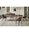 Delta 200x116 in barrel Modern tables Bontempi 1
