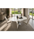 Giro Ø130 (210) with column base Living room tables Bontempi 1