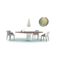 Podium 200x106 Piano Ellittico Tavoli moderni Bontempi 10