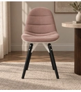 Mood imbottita legno - OUTLET Sedie in legno moderne Bontempi 1