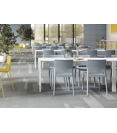 Bakhita Sedie in plastica di design Gaber 3