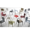 Bakhita Sedie in plastica di design Gaber 9
