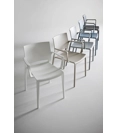Bakhita Sedie in plastica di design Gaber 10
