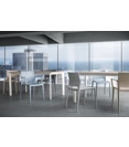 Bakhita Sedie in plastica di design Gaber 13