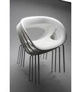 Moema 69 Sedie in plastica di design Gaber 6
