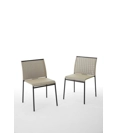 Stackable Lola Metal chairs ingenia 3