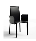 Agata High armrests Leather and eco-leather chairs Julia 4