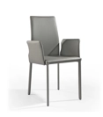 Agata High armrests Leather and eco-leather chairs Julia 6