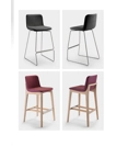Amira Sgabello Metallo Upholstered stools Progetto Sedia 2