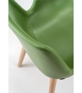 Easy Wood Leg Upholstered chairs Progetto Sedia 2