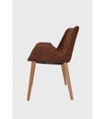 Easy Wood Leg Upholstered chairs Progetto Sedia 6