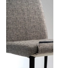 Lady - Removable cover Upholstered chairs Progetto Sedia 2