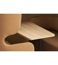 PEOPLE SET - 4-seater Acoustic Cell Sofas and benches Milani 5