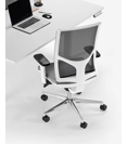 Zed Operational - White Structure Ergonomic office chairs Milani 1