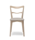 Eden Imbottita Sedie in legno moderne Origins 1971 1