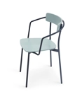 Kat Metallo con Braccioli Metal chairs Origins 1971 1