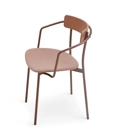 Kat Metallo - Imbottita con Braccioli Metal chairs Origins 1971 5