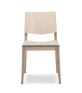 Maxim Imbottita Sedie in legno moderne Origins 1971 1
