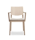 Maxim Imbottita Braccioli Sedie in legno moderne Origins 1971 1