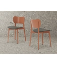 Rami Legno - Imbottita Modern wooden chairs Origins 1971 5