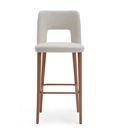 Uma Sgabello Legno Upholstered stools Origins 1971 1