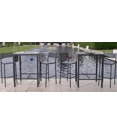 Dorio h 75 Metal stools RD Italia 5