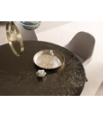 Gemini ø120 - Piano in Vetro Fuso Modern tables Altacorte 1