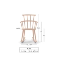 W. 604 Rocking Chair Contract armchairs Billiani 4