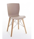 Rap Wood Sedie in plastica di design Colico 5