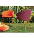TUKA CB1999-E OUTDOOR Metal chairs Connubia 2