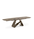 Gemini CB4873-SG 165 - Piano Vetro Tavoli moderni Connubia 5