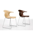 Loop 3D wood slitta Sedia in legno moderna infiniti 1