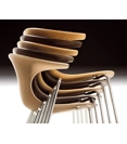 Loop 3D wood Sedia in legno moderna infiniti 4