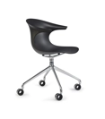 Loop Swivel with Castors Sedie home office Infiniti 3