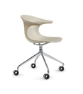 Loop Swivel with Castors Sedie home office Infiniti 4