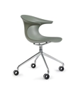 Loop Swivel with Castors Sedie home office Infiniti 5