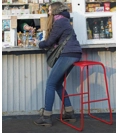 Bobo Stool Sgabello in metallo infiniti 7