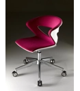 Kicca - Girevole con gas con basamento a 5 razze Sedie home office Kastel 2