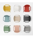 Klia Braccioli (prezzo per sedia in imballo da 2 pz.) Sedie in plastica di design Kastel 3