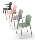 Klia Braccioli (prezzo per sedia in imballo da 2 pz.) Sedie in plastica di design Kastel 9