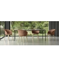 Konny Soft - 4 Gambe Legno Sedie imbottite Kastel 2