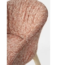 Konny Soft - 4 Gambe Legno Sedie imbottite Kastel 3